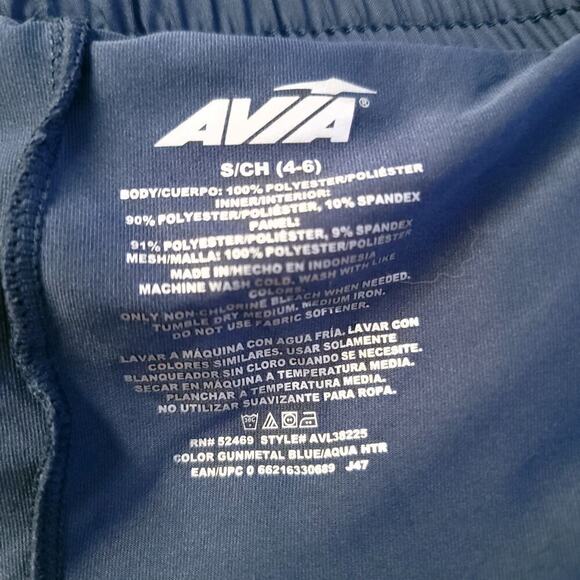 Avia Athletic Shorts Womens Size Small Blue​ - Picture 7 of 7